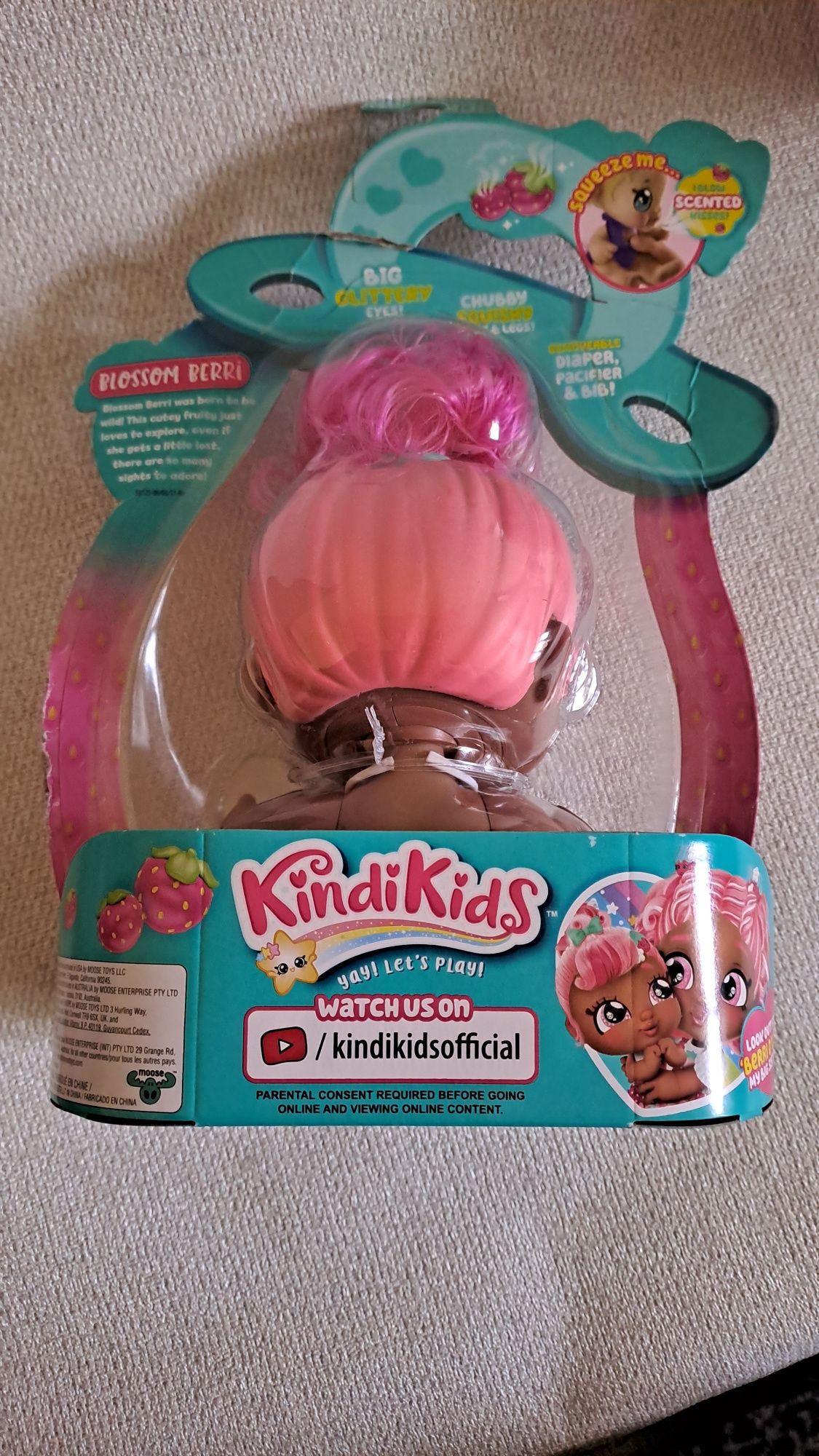 Пупсики Kindi Kids Scented Sisters Blossom Berry