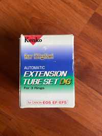 Kenko DG Auto Extension Tube Set zestaw 3 pierścieni Canon EF