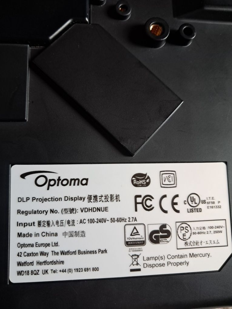 Projektor Optoma HD131Xe DLP Full HD 1080p 3D