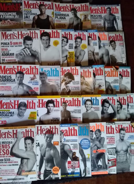 Lote de 32 revistas Men's Health