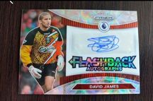 David James karta auto autograf prizm