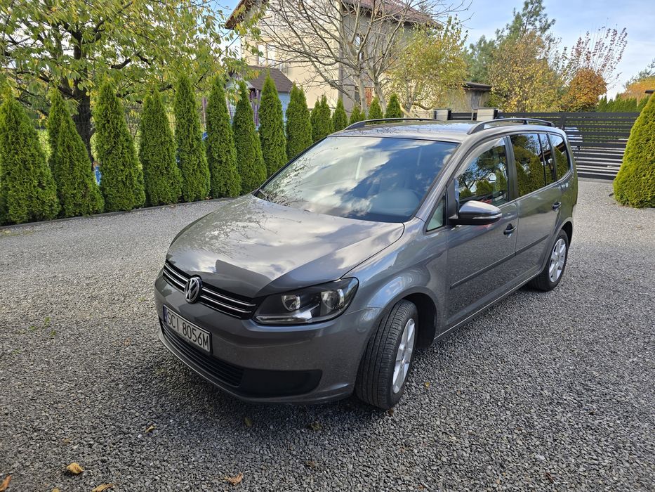 Vw Touran zarejestrowany w Polsce duży serwis