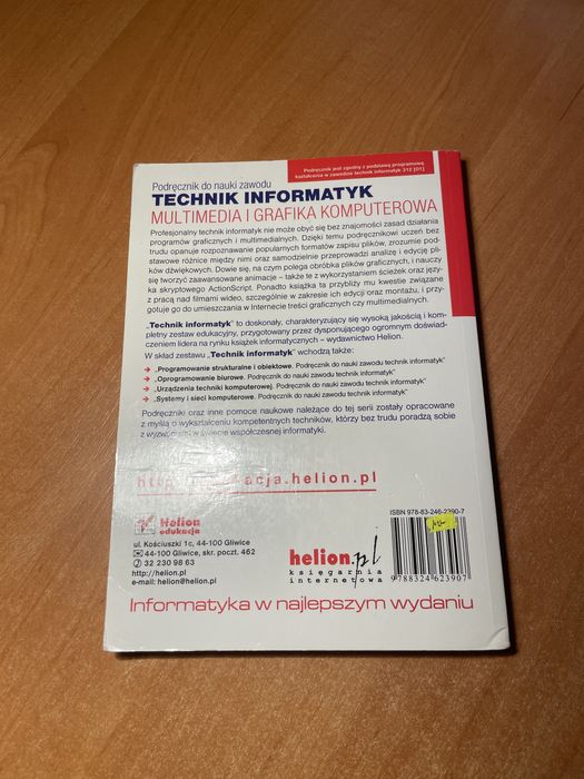Multimedia i grafika komputerowa dla technika informatyka