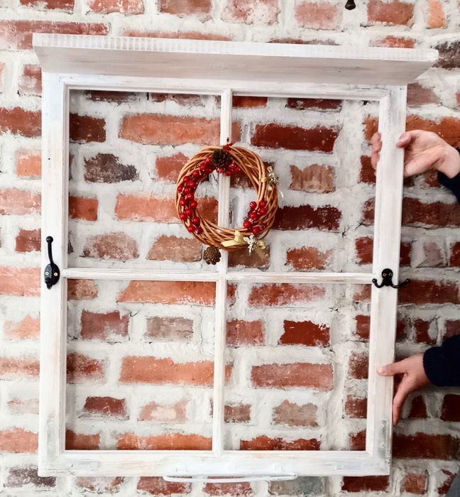 Półka kuchenna szafka wieszak dekoracjaokna