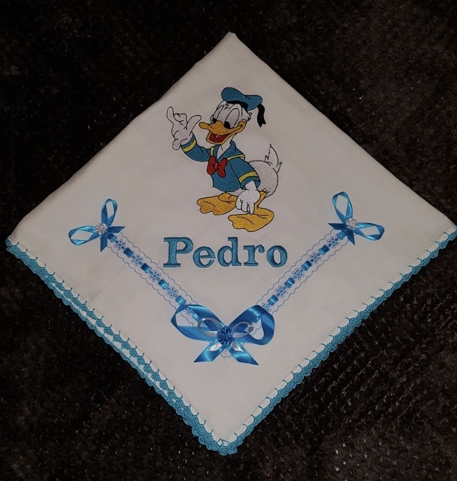 Fralda Bordada "Pato Donald"