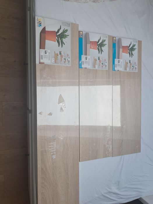 Półka samowiszaca dab sonoma 3szt