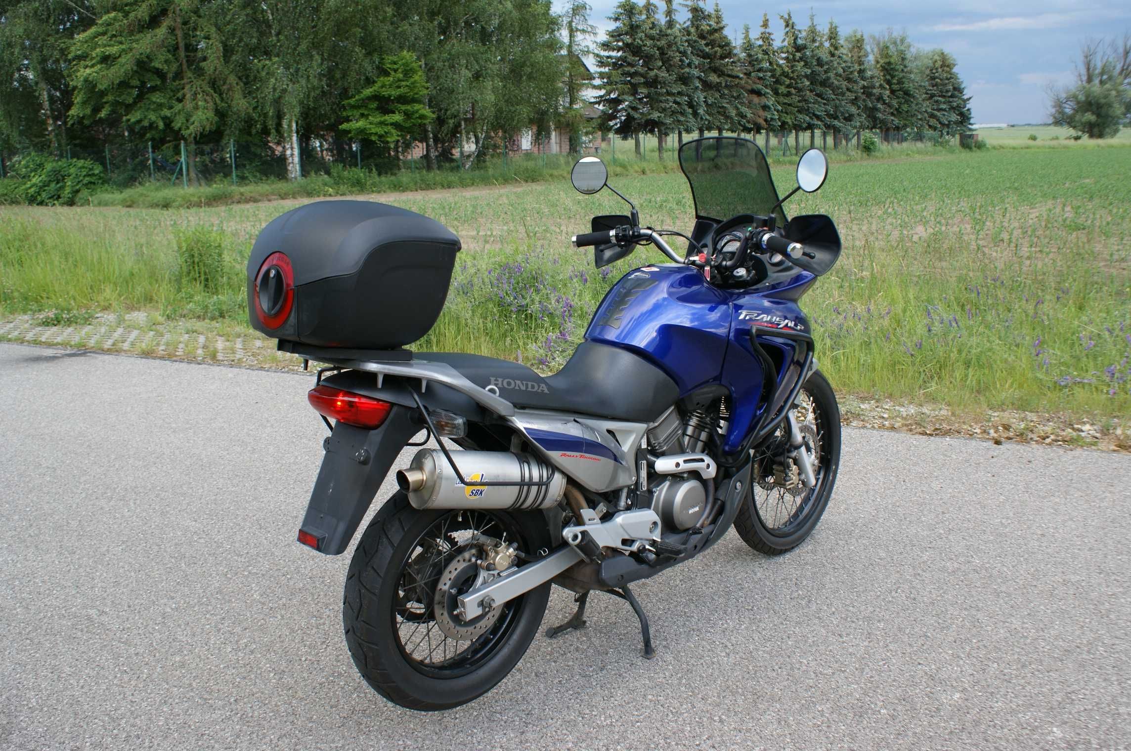 Honda Transalp 650 tylko 34.042 tyś