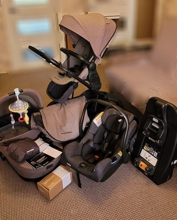 візочок Easy Walker Base Harvey 2в1 з автолюлькою Joie