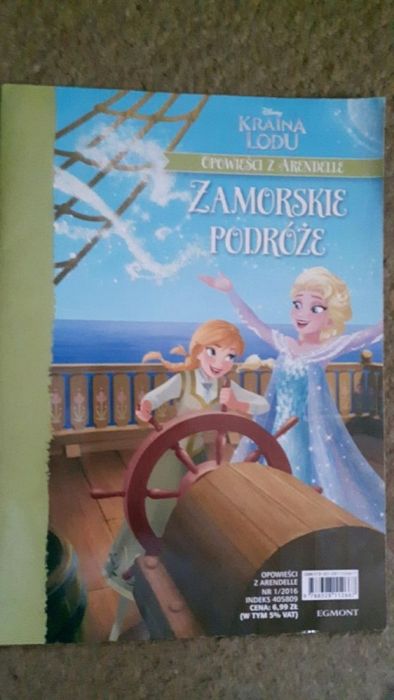 Zamorskie podróże Kraina lodu Disney Opowieści z Arendelle