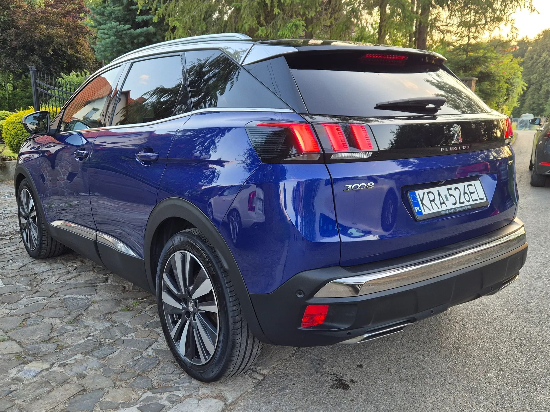 Peugeot 3008 2019r 2.0 HDI 177 Koni GT FULL LED Virtual MASAŻE Automat ALCANTARA