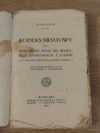 Spirydion Kodeks światowy czyli znajomość życia we wszelkich 1911