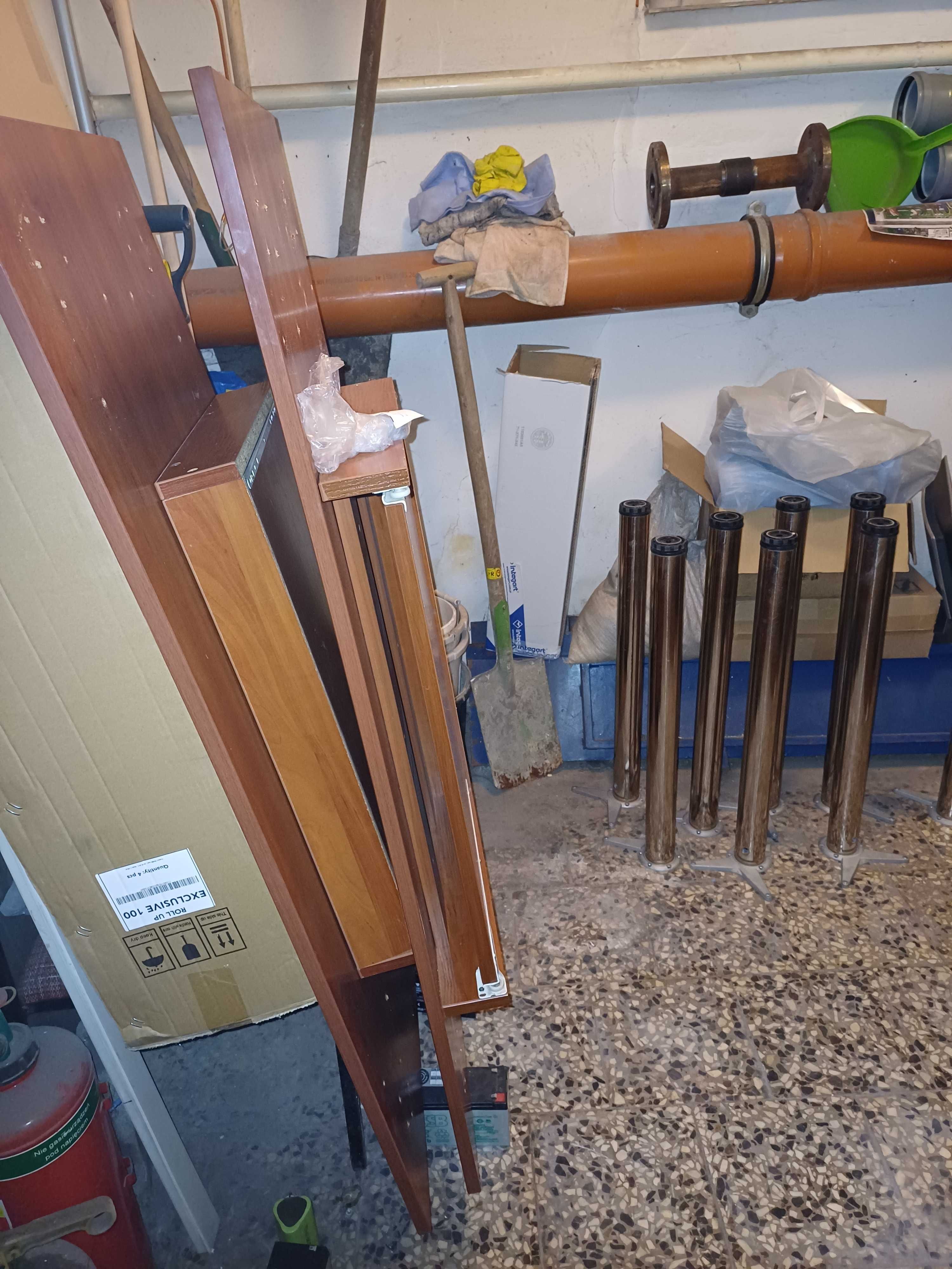 Stolik Biurko komputerowe z wysuwaną szufladą na klawiaturę 130x 55x74