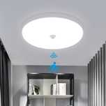 Candeeiro de teto LED com sensor de movimento 30W 6500K 2700LM Ø 25cm