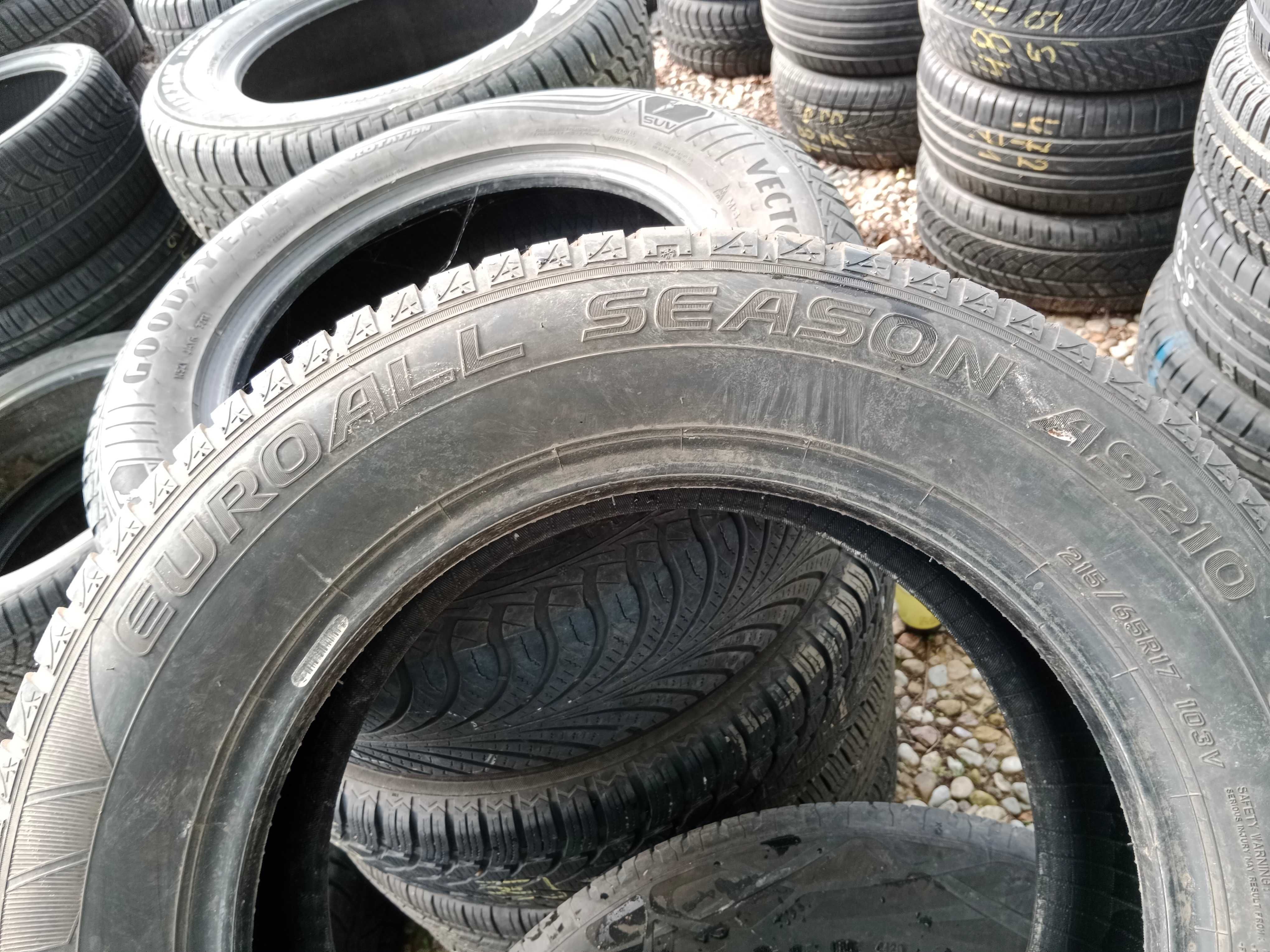 Opona używana 215/65R17 Falken Euroall Season AS210 1szt.