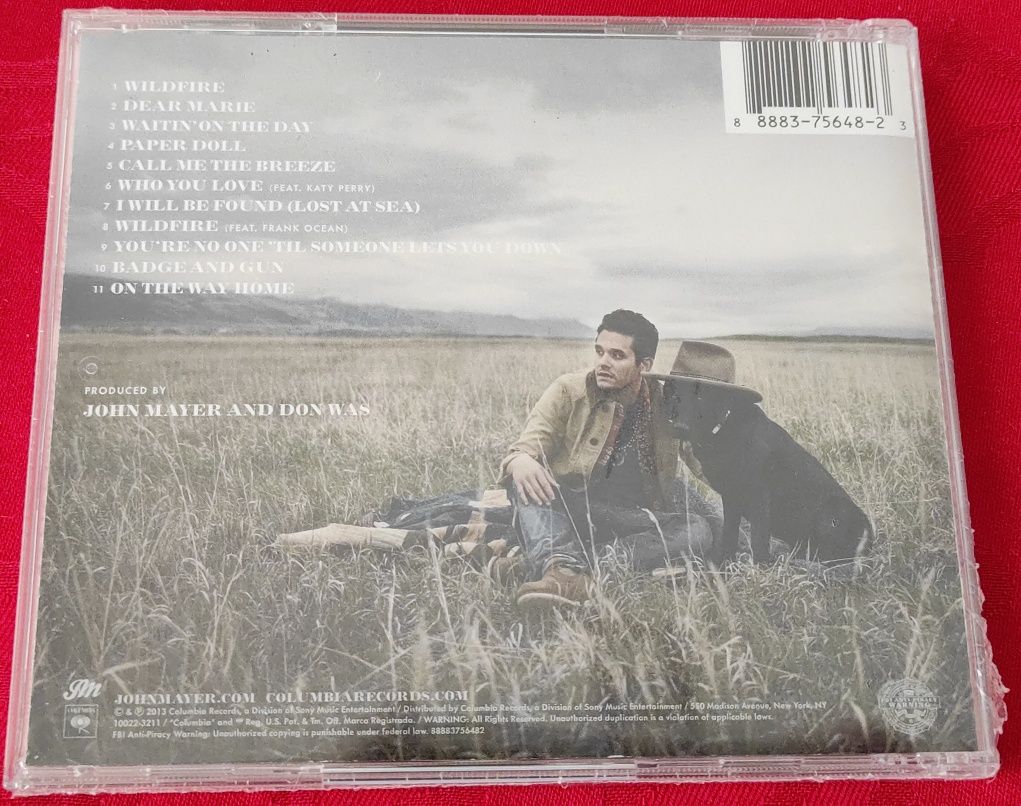 John Mayer - Paradise Valley CD Novo