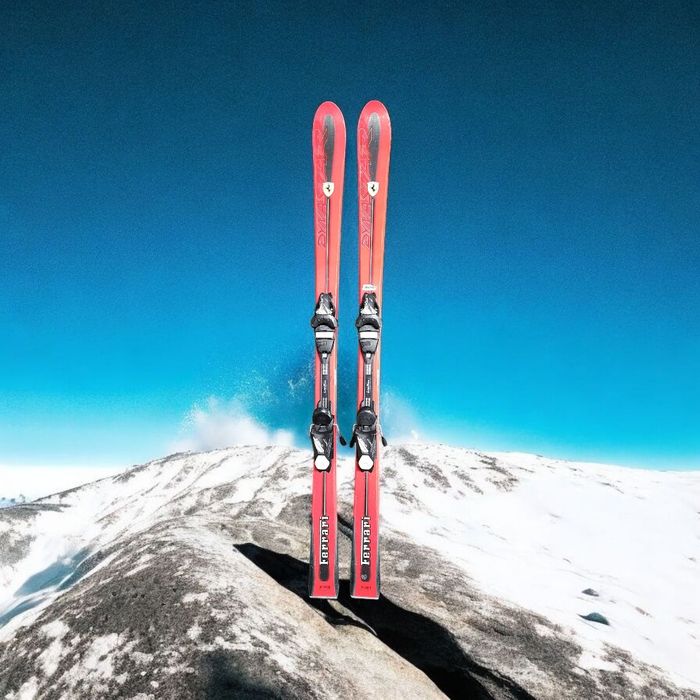 Narty Junior DYNASTAR Ferrari 150 cm +LR 7.5 (1)