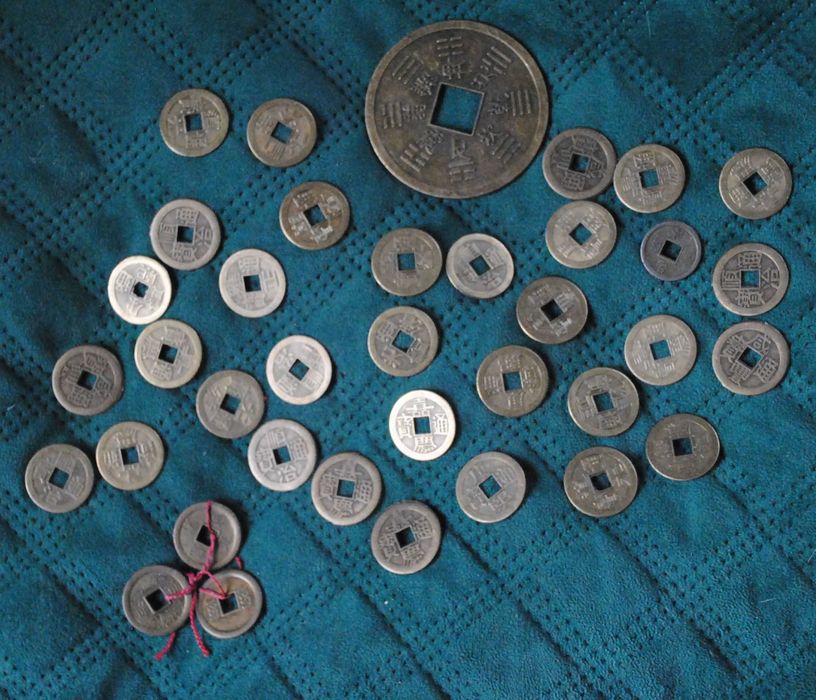 Monety chińskie Feng Shui