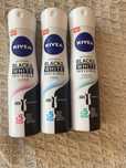 Dezodorant Nivea Black and White 3szt.