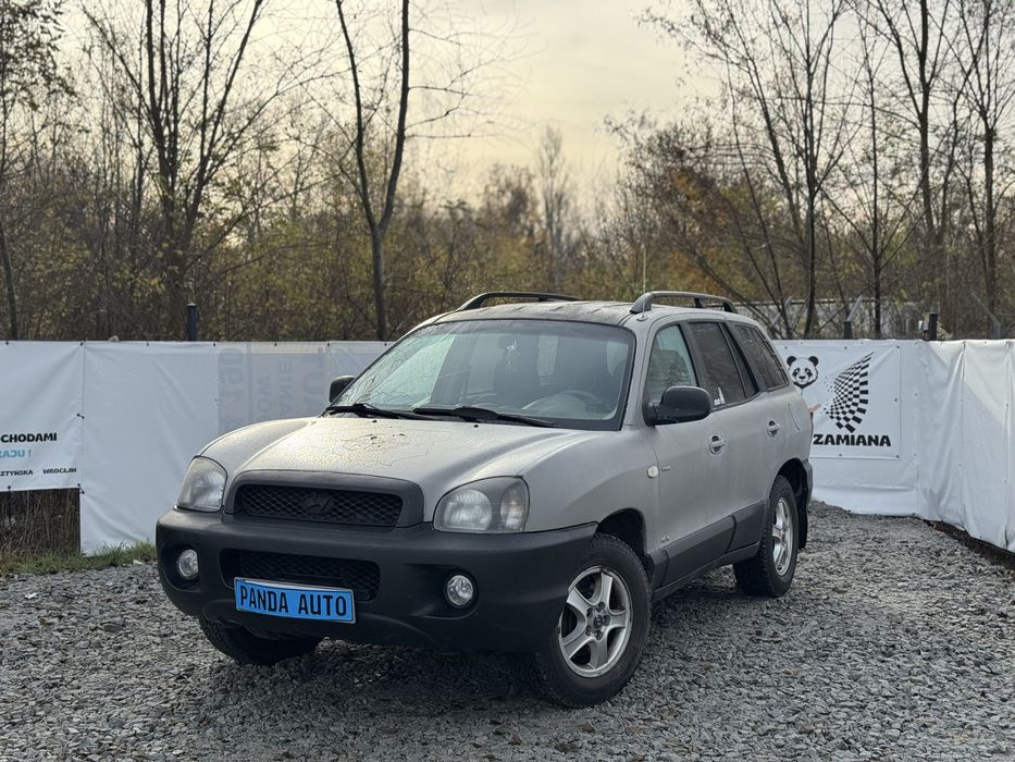 Hyundai Santa Fe 2.7 V6 ~ Automat ~ LPG ~ Skóry ~ Android ~ Hak ~ 2004