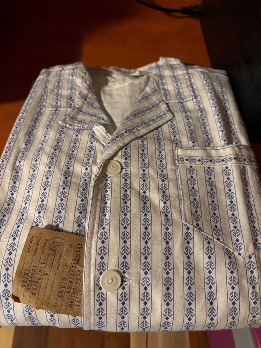 Piżama męska PRL rozmiar 176/96/82