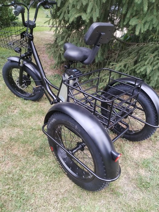 Rower elektryczny trójkołowy 500-750wat NOWY