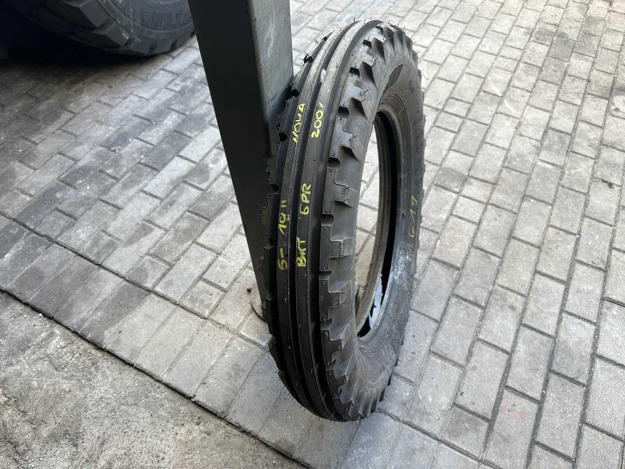 Opona Rolnicza 6.00-19 6.00R19 6.00X19 6-19 6X19 BKT TF-8181 6 PR NOWA