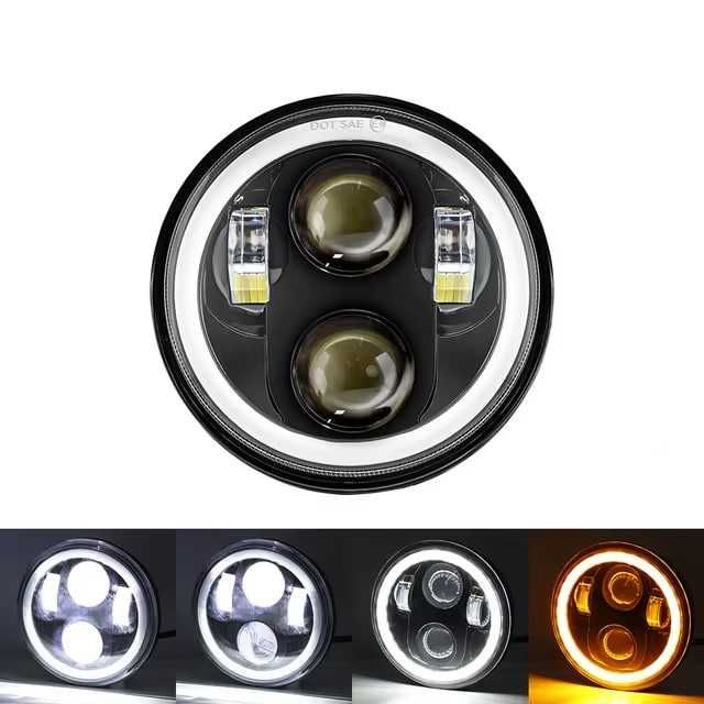 Світлодіодна фара 5,7" DRL+поворот ВАЗ 2106, BMW, Альфа