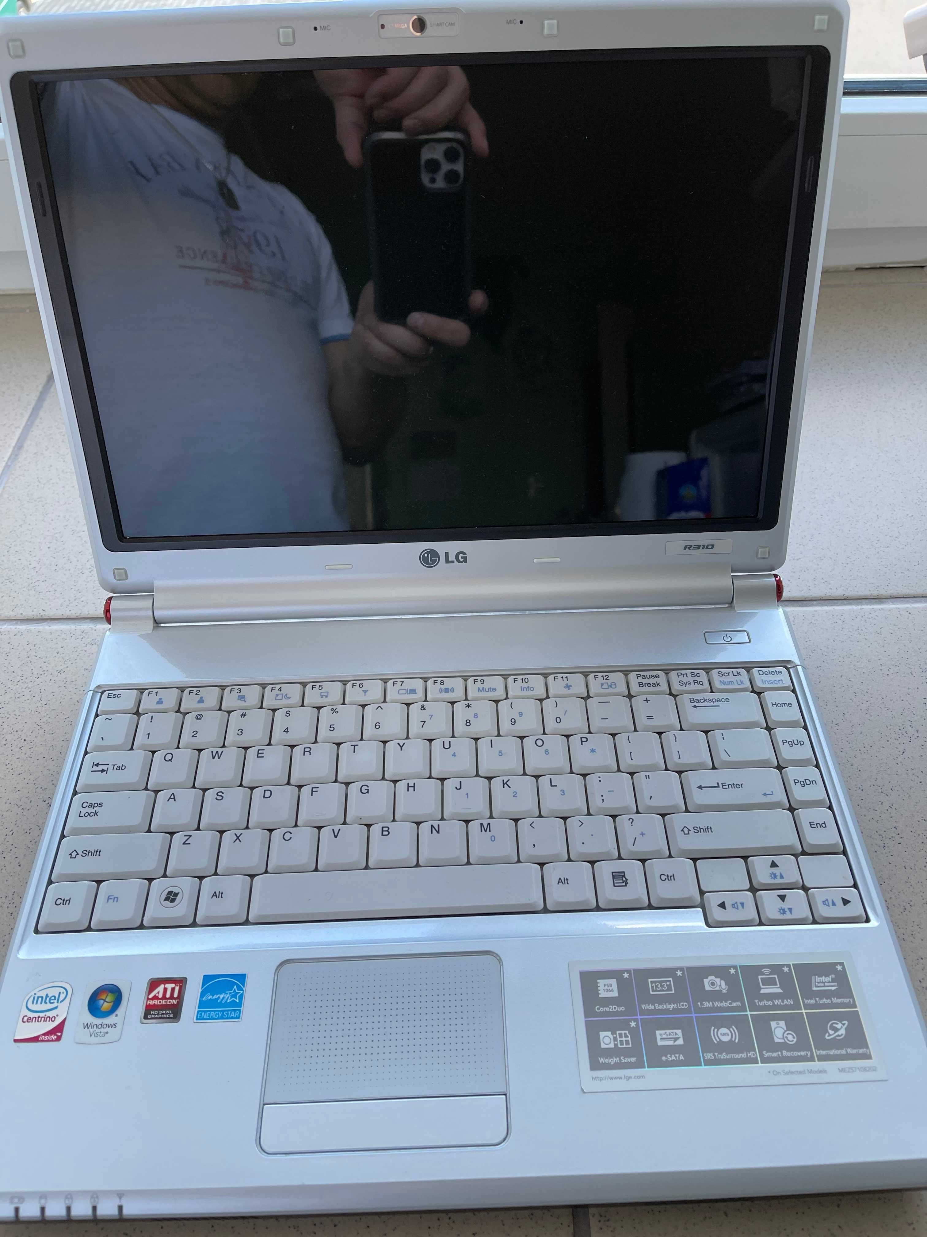 LG R310-K-APRAY 13,3", Core 2 Duo 2,0GHz, 3GB RAM, 512GB SSD