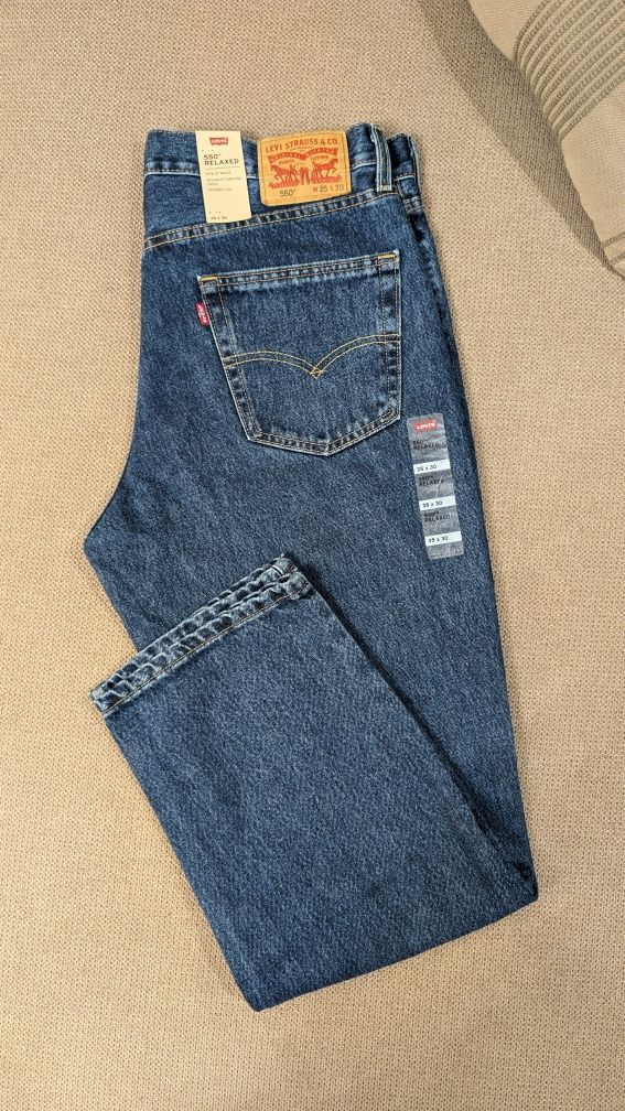 Чоловічі джинси Levi's 550 W35 L30
