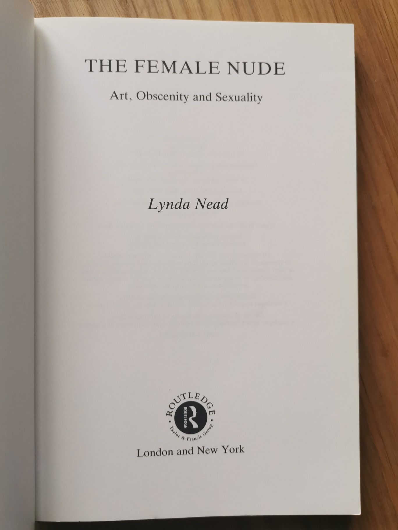 "The female nude. Art, obscenity and sexuality." L. Nead_akt kobiecy