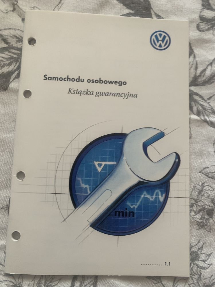 Książka serwisowa VW Sharan Polo Lupo Golf cabrio