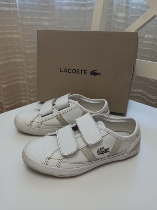 Детские кеды кроссовки Lacoste оригинал