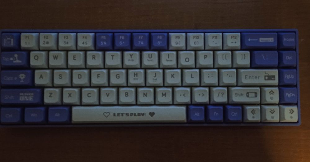 Клавиатура Ajazz ak680 коричневые свитчи