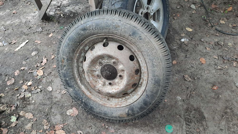Запаска, колесо, диск нива R16