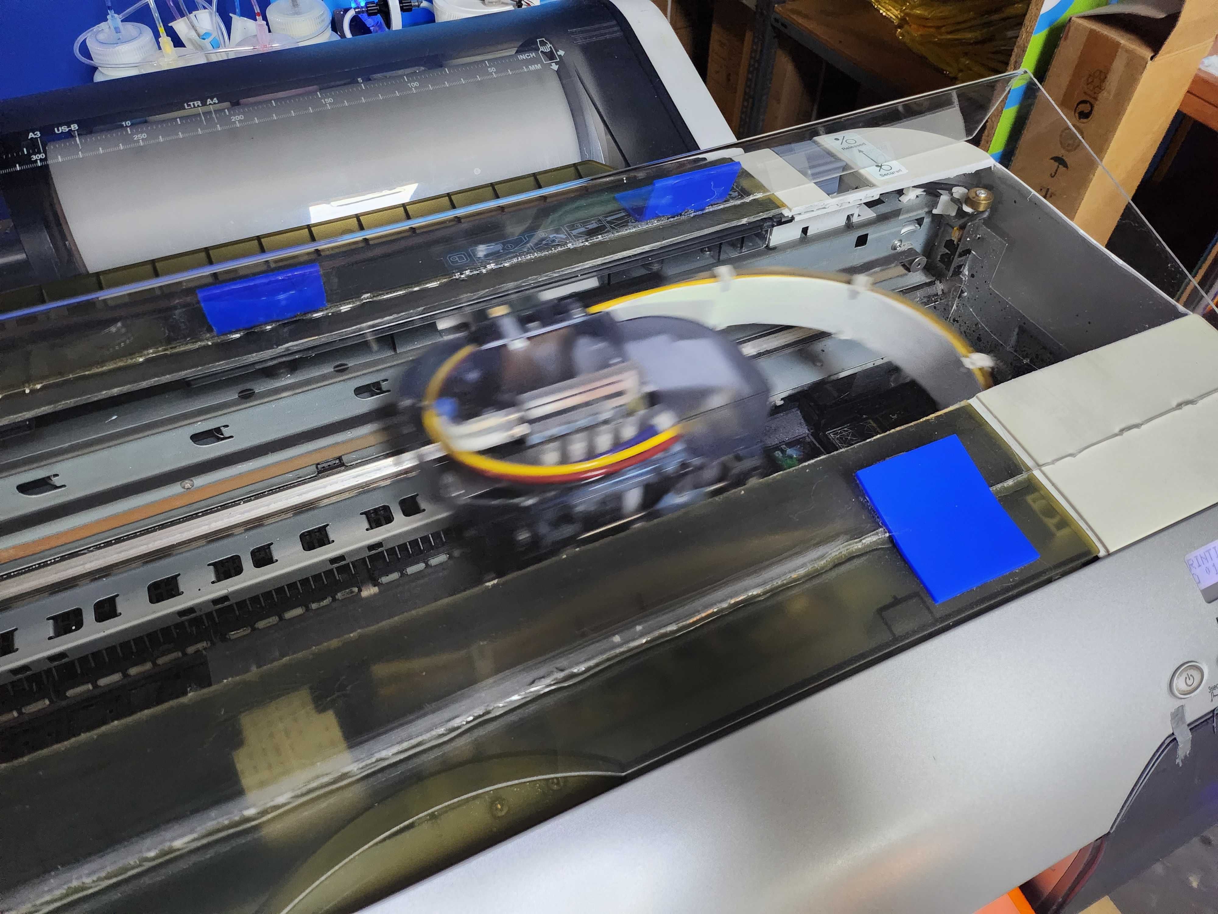 Drukarka DTF Epson 4880 plus tunel z proszkarko-suszarką 33cm