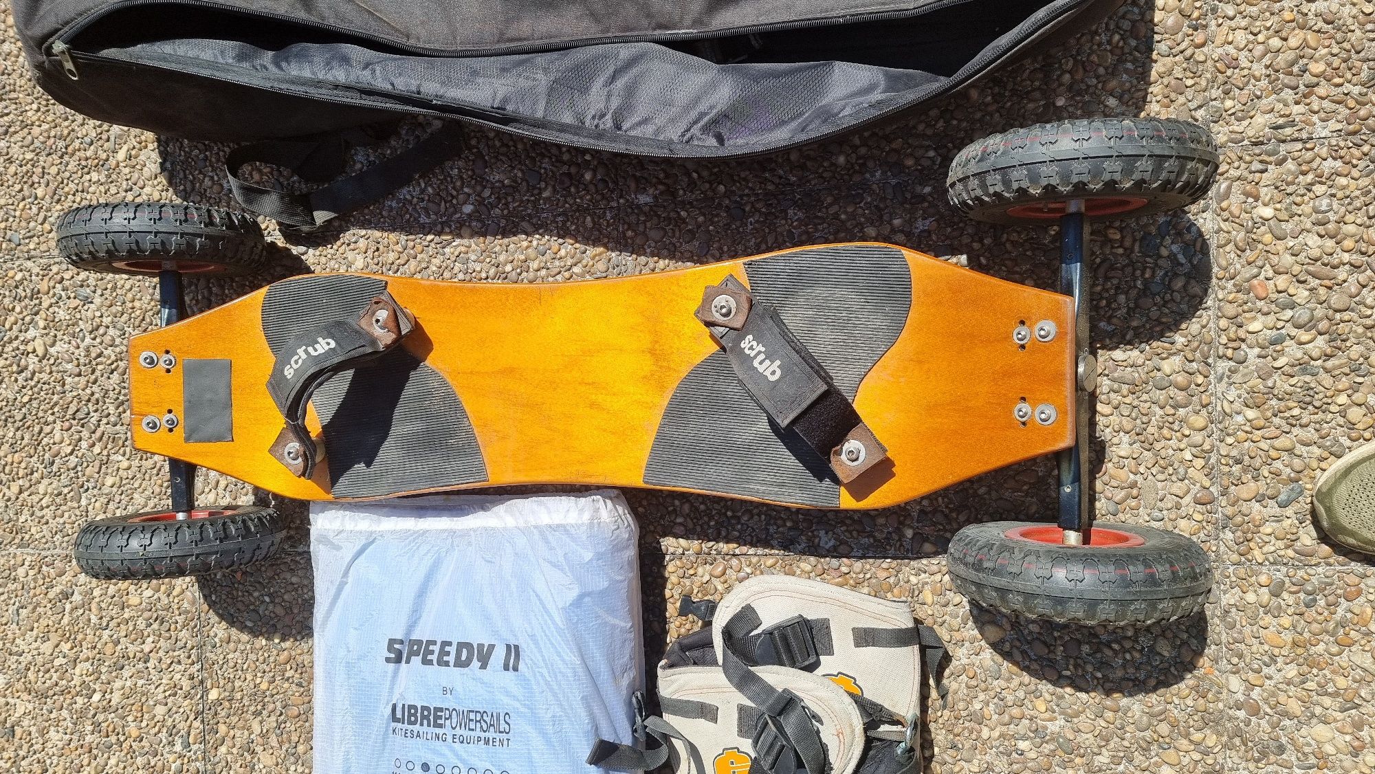 Kite Libre Speedy II + Mountainboard Scrub