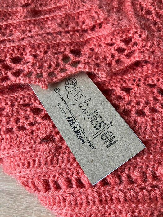 NOWA Chusta, narzutka na sukienkę 185 x 82 cm, idealna na ślub, wesele