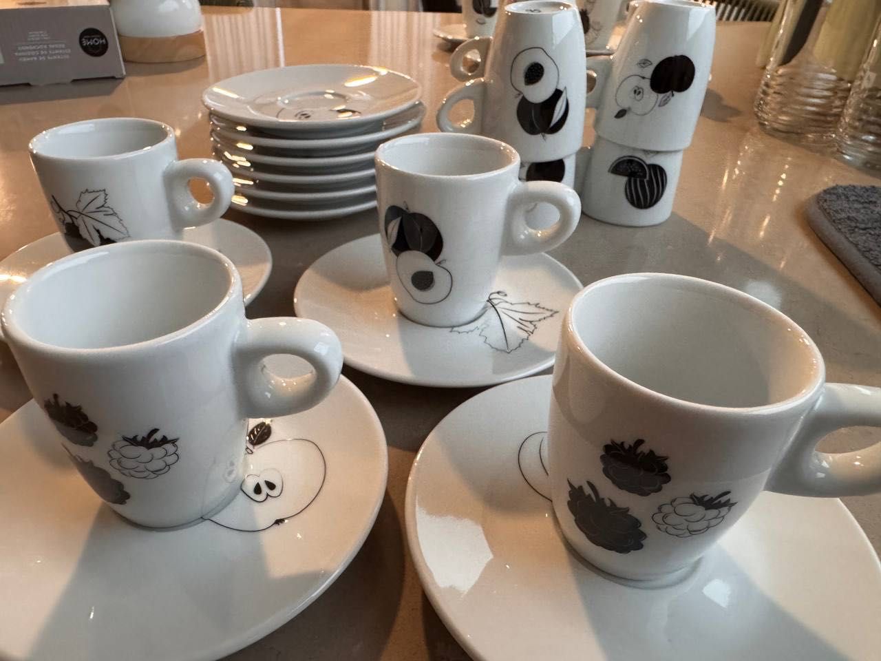 Chávenas de café