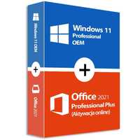 Windows 11 Pro + Microsoft Office 2021 Professional Plus (faktura)