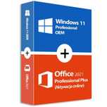 Windows 11 Pro + Microsoft Office 2021 Professional Plus (faktura)
