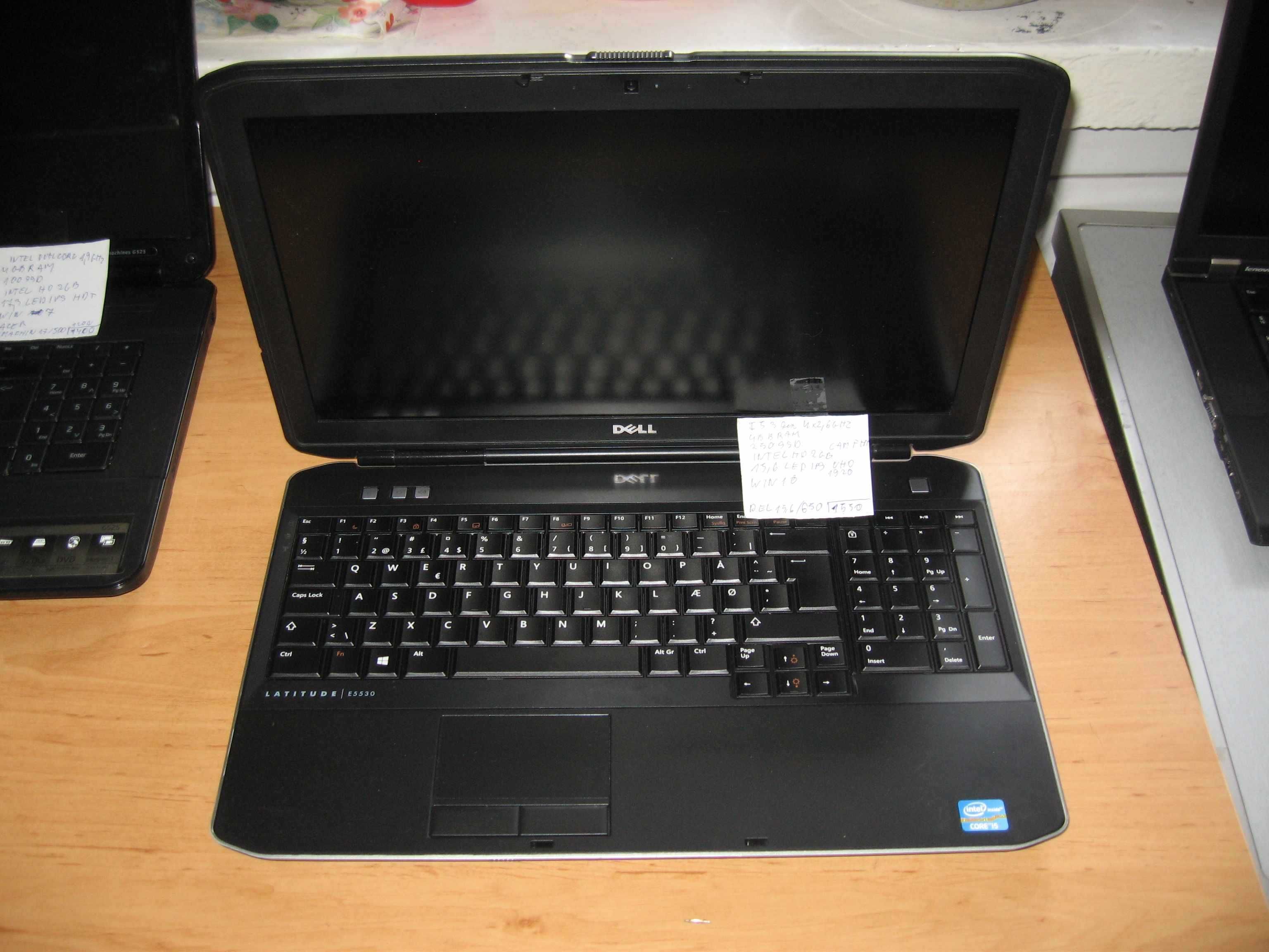 NOWY ! Laptop Dell intel I5  4k Uhd 15.6 ips  Mz Etz iукраїнська мова