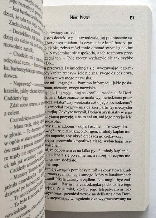 Mroki puszczy. Pięcioksiąg Cadderly'ego Księga 2, R.A. Salvatore, NOWA
