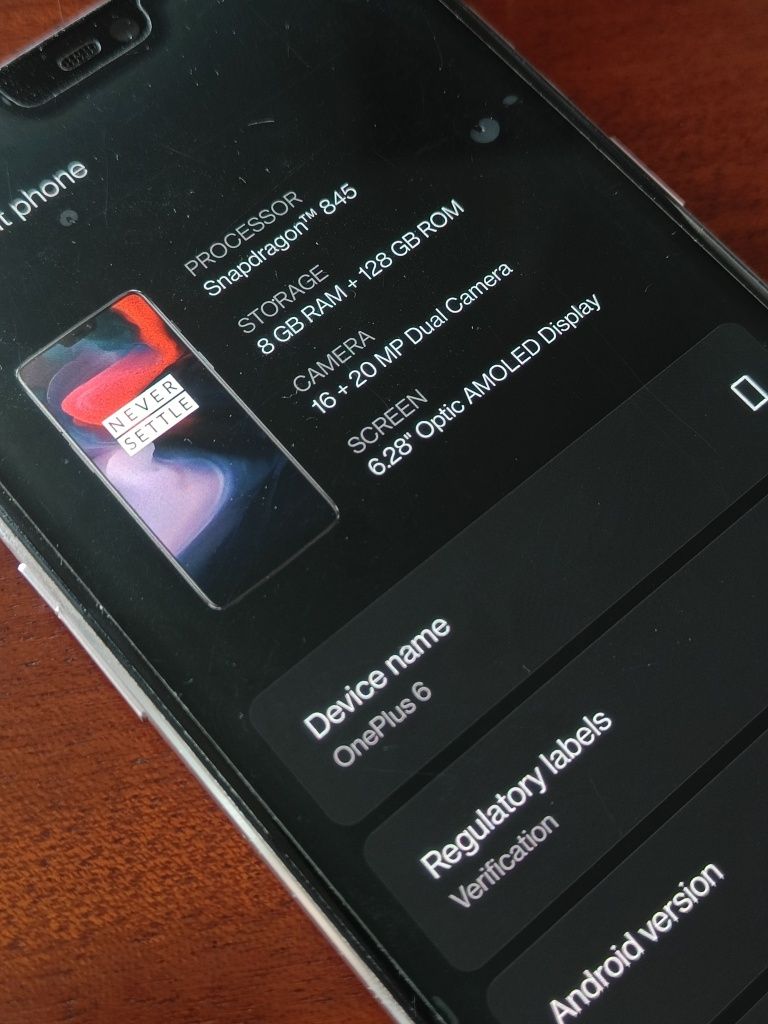 OnePlus 6 Branco 128GB
