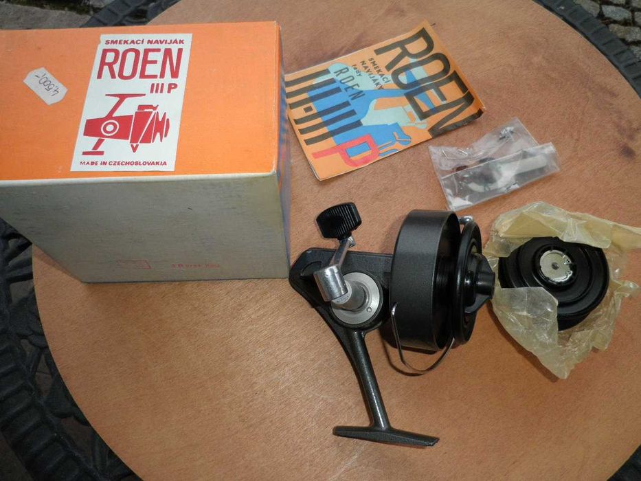 kołowrotek TOKOZ ROEN III P czechosłowacki zabytek