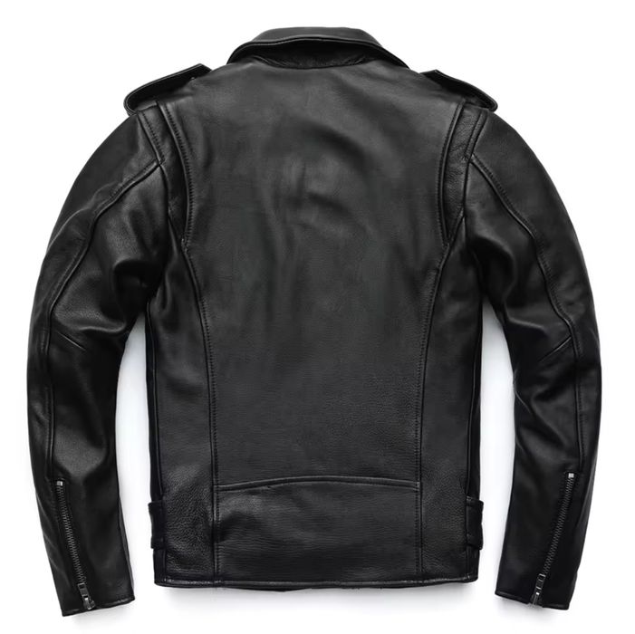 Натуральная кожаная куртка косуха (все рамеры) Натуральна шкіра косуха