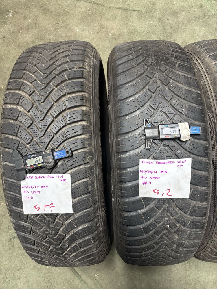 4x 215/65R17 99H FALKEN EUROWINTER HS01 SUV opona zimowa M+S 3PMSF