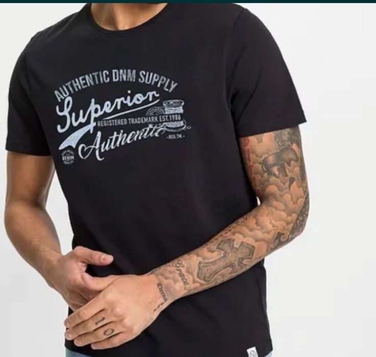 M męskie koszulki nowe t-shirt bawełna 100 % 3szt