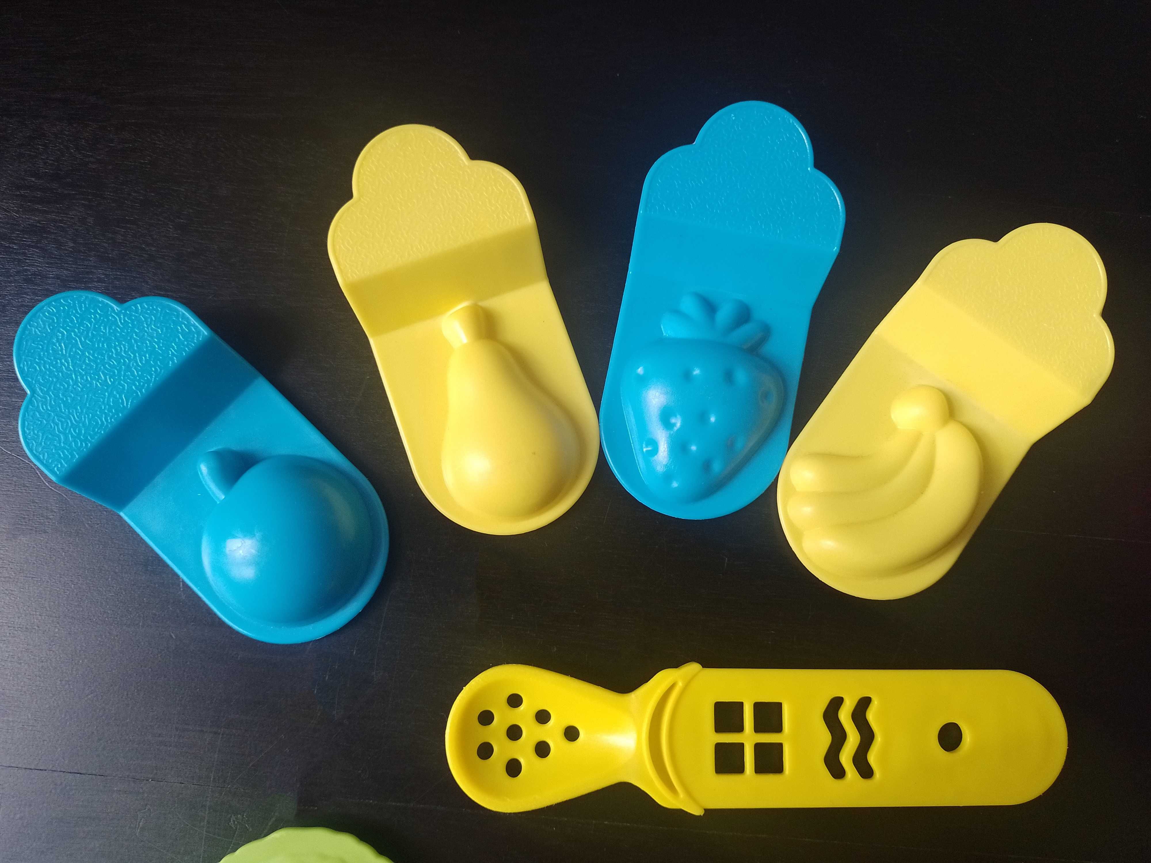 akcesoria do ciastoliny, piankoliny, play-doh, mix, cena za całość