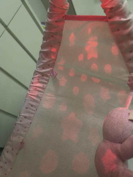 Mata dla niemowlaka chicco różowa