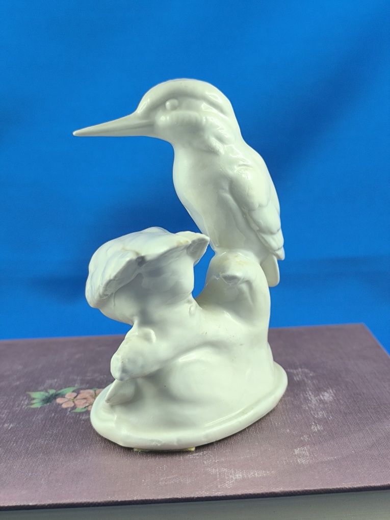Zimorodki Lippelsdorf Grafenthal Gdr Niemcy #ptak #porcelana